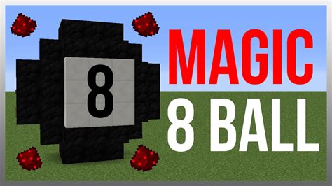 Minecraft magic 8 ball